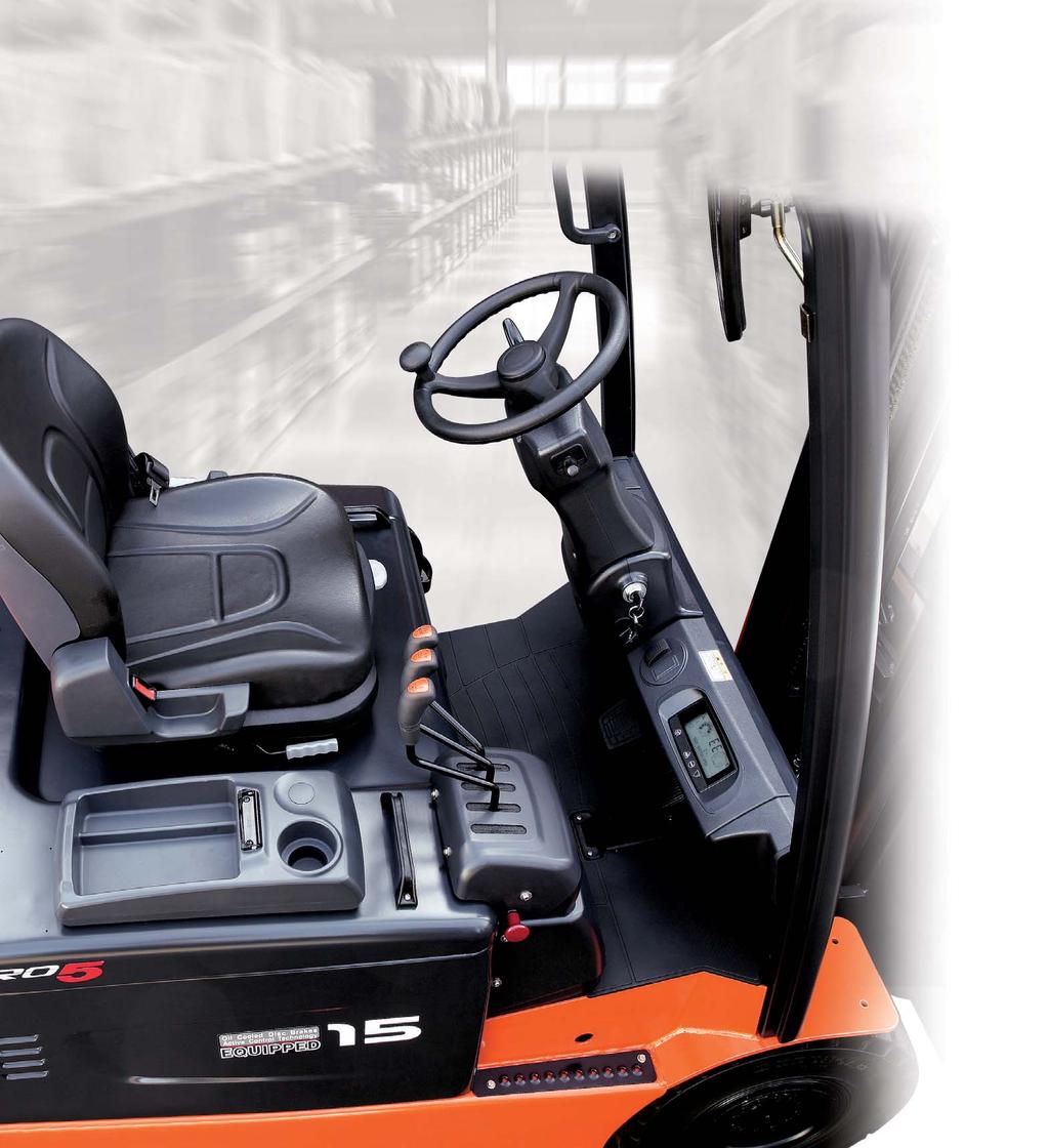 Productivity Comes Standard! Productivity Comes Standard The bottom line for evaluating a lift truck is PRODUCTIVITY... and that s where the Pro5 Series really stands out.