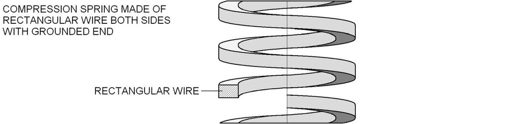 Curvature Effect The curvature of the wire increases the stress on the inside of a helical extension or compression spring and decreases on the