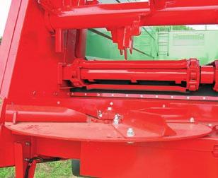 High-value components result in a truly best-of-breed spreader: with the MEGAFEX 1400/1700 a standard spreader