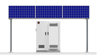 4 Solar hybrid (with ESU-S1300Wh/B) Figure 4-1 Solar hybrid power system 4.