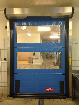 Stainless steel Food industry process For over 50 years, Maviflex has been offering a wide range of doors covering most applications and adapted to business constraints (food health and safety).