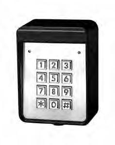 ELECTRONIC ACCESS CONTROL COMPONENTS AC SERIES AC SERIES Available Items AC200 Electric Strikes Item Description List $ AC217 630 Keypad, Indoor 120 user code,