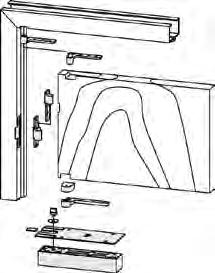 CONCEALED CLOSERS CLOSERS/PIVOTS BTS80 SERIES BTS80 SERIES Ordering Guide Series BTS80 BTS80 CH Double Acting, Aluminum Door and Frame CH Double Acting, Wood or Steel Door and Frame 1-1/2" Offset,