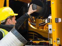 less servicing, more service We ve designed JCB JS205 to be low maintenance and easily serviceable.