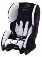 Available i black/silver, black/aquavit ad grey/pepper RECARO youg expert. Child seat for ECE Group I, 9-18kg or approx 9 moths 4.5 years. Fasteed usig the 3-poit seat belt.