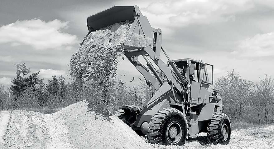 1958 The first Case 4-WD wheel loader, the W9, is introduced.