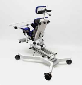 + Sizes 1 to 4 years of age (same cushioning and equipment) + Stable postural support + Comfortable growability + Precise pelvic and thoracic positioning + Adjustable abduction components + Ultra