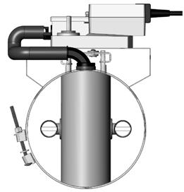 The vortex shedding airflow sensors provide a digital pulse train to the airflow transmitter which is directly proportional to the air flow velocity in each chamber of the AccuValve.