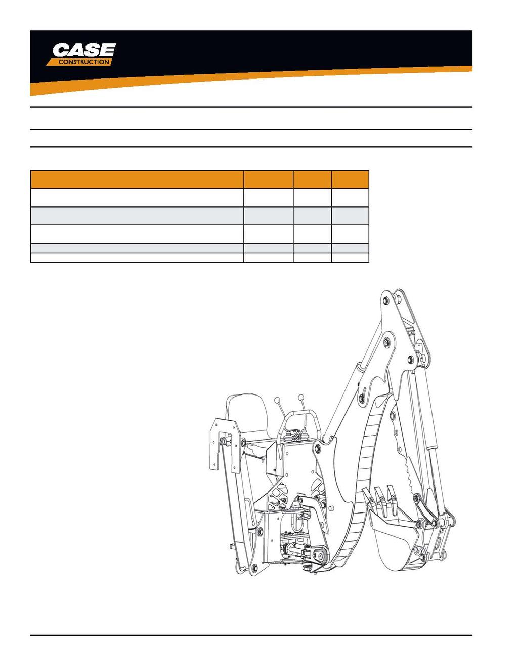 BACKHOE OPTIONS & ACCESSORIES FIELD INSTALLED OPTIONS (Order as Needed) - continued I T I T 1- -l 2-Way Auxiliary Hydraulic Kit for 509, 511(for hydraulic thumb, 87034128 60 $1,391.