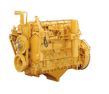 Cat 3116TA Engine The six cylinder turbocharged and aftercooled engine is built for power, reliability, economy and low emissions. Automatic Engine Control with convenient one-touch command.