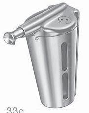 Holds 24 oz (710 ml). 4-13/16" (122 mm) 2-7/8" (73 mm) MODEL 655 Liquid, tank-type soap dispenser with vertical valve.
