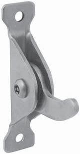 BRADLEYCORP.COM 1" (25 mm) 3-9/16" (90 mm) 1/2" (13 mm) 4-5/16" (110 mm) MODEL SA37 Front-Mounted Safety clothes hook. Bracket is fabricated of heavy-duty stainless steel with stainless steel hook.