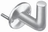 7-1/2" (191 mm) 9" (229 mm) MODEL SA21, SA22 1/2" (13 mm) 3-1/2" (89 mm) Soap dish fabricated of heavy-duty stainless steel in architectural satin finish.