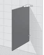 This style is not available in Bradmar solid plastic. CEILING HUNG SERIES 600 Ideal for areas with low ceilings.