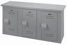 Doors and frames are 1/2" (13 mm) thick, and sides, shelves, tops and bottoms are 3/8" (10 mm) thick. Locker box is one piece, all welded construction, providing outstanding rigidity and strength.