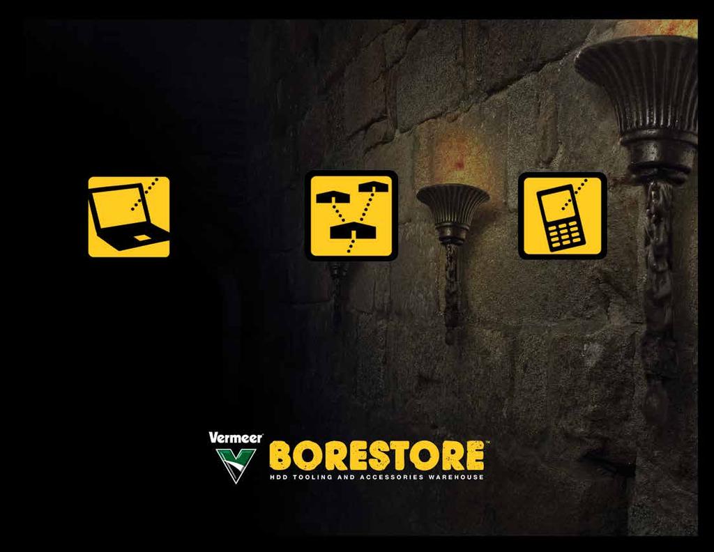 OUR WAREHOUSE COMES TO YOU! Shop online for HDD products 24/7. The BORESTORE HDD tooling and accessories warehouse gives you three convenient ways to get what you need.