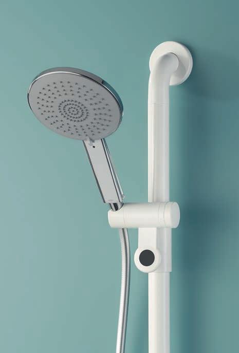 Functionality and Design Grab Bars and Shower Seats Grab bar Safety and independence are important aspects of accessibility. HEWI products provide reliable, secure hold and support to users.
