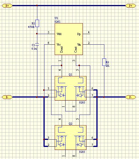 11.3 Application circuit 11.4 PCM layout Figure 2: PCM layout 11.