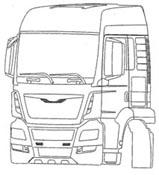 REGISTRATION 21/04/2014 BEVERAGE CONTAINER DESIGN NUMBER 250636 CLASS 12-08 1)MAN TRUCK & BUS AG, A GERMAN COMPANY OF