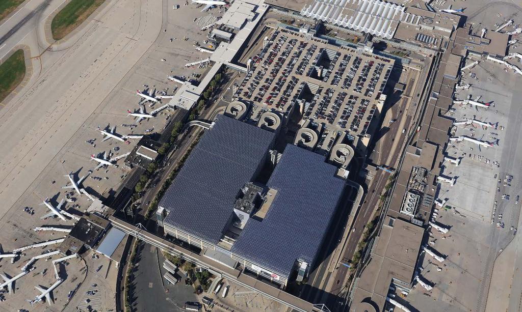 Case Study: Minneapolis Airport - QECB 3MW Solar PV; 7,700 LED Fixtures plus EV Charging Ameresco conducted financing solicitation and arranged funding by QECB at an effective interest rate of $0.