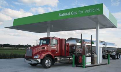 Built two CNG fueling stations for trucks fueling 120k+ DGEs a month On-farm
