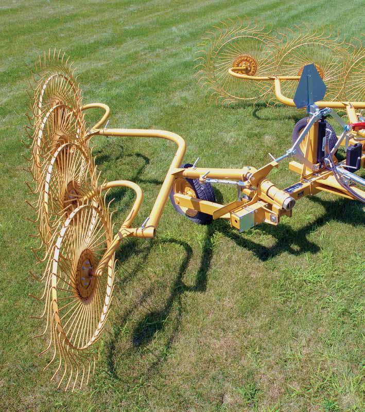 Looking for a simple, reliable value-priced rake to handle your part-time haying needs? The Rebel RB20 rake is suited for the task.