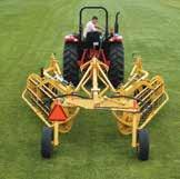 R2300/R2800 R SERIES RAKES Take the Vermeer R2300, for example. It s built for higher capacities with 18' - 23' (5.5 m - 7.