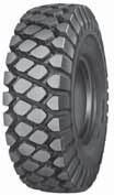 Non-directional block pattern provides both abrasion and cut resistance on rocky and gravel surfaces. Use: Articulated dump trucks E-4 ROCK DEEP TREAD Specially designed for dump trucks.