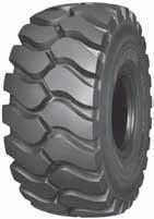 Use: Loaders L-3 ROCK The tread pattern design with non-directional block pattern provides both abrasion resistance and excellent traction on soft surfaces.