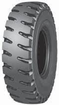A tough casing construction and optimized rib pattern provide lower fuel consumption, reduced tire noise, better driving