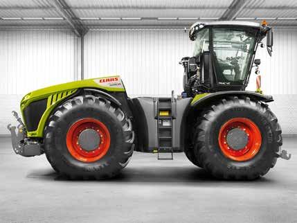 the rear implements is essential. At CLAAS, VC stands for Variable Cab.