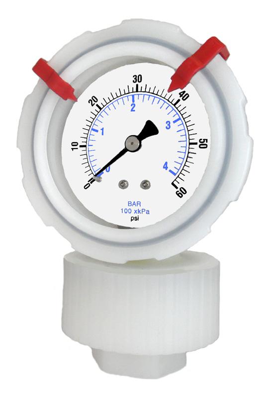 Standard: psi/bar x 100 = kpa Pressure 0/15 to 0/200 psi Accuracy 2-1-2% of span, ASME B40.