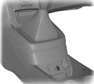 Convenience features AUXILIARY INPUT (AUX IN) SOCKET E102671 See Auxiliary