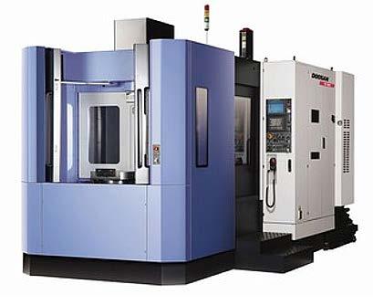 Horizontal machining centers Doosan NHP 5500 Technical specifications Spindle Taper toolholders ISO 50 Speed rotation rpm 10000 Power AC motor (cont./30min.