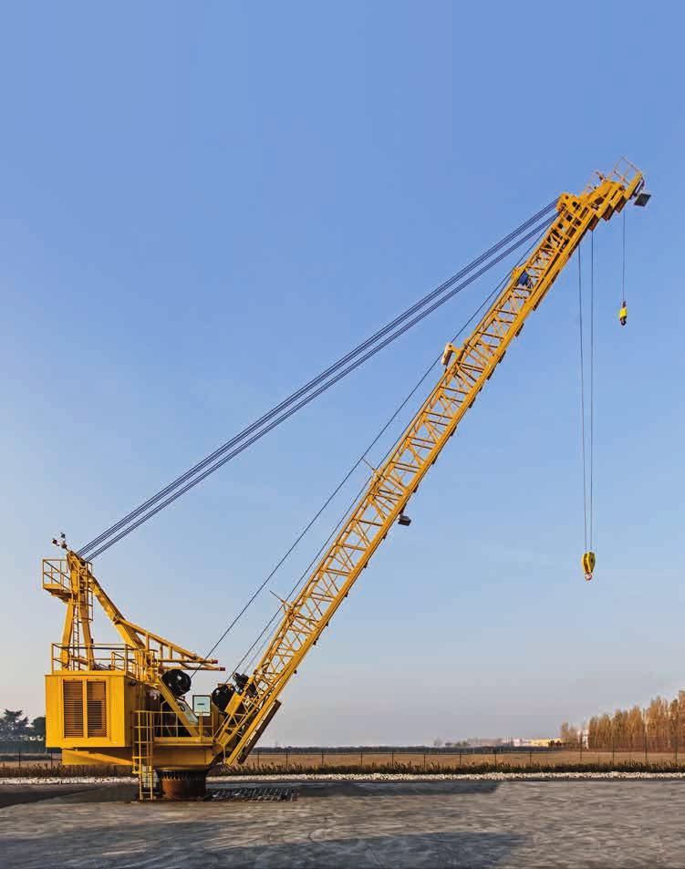 KNUCKLE BOOM LATTICE BOOM CRANE LOAD AND PERFORMANCE TABLE BOOM ANGLE (*) GN 1-10 CHARACTERISTICS Diesel Hydraulic Self Contained lattice boom cranes installed on FP-NPP-NGP Fixed Platforms.