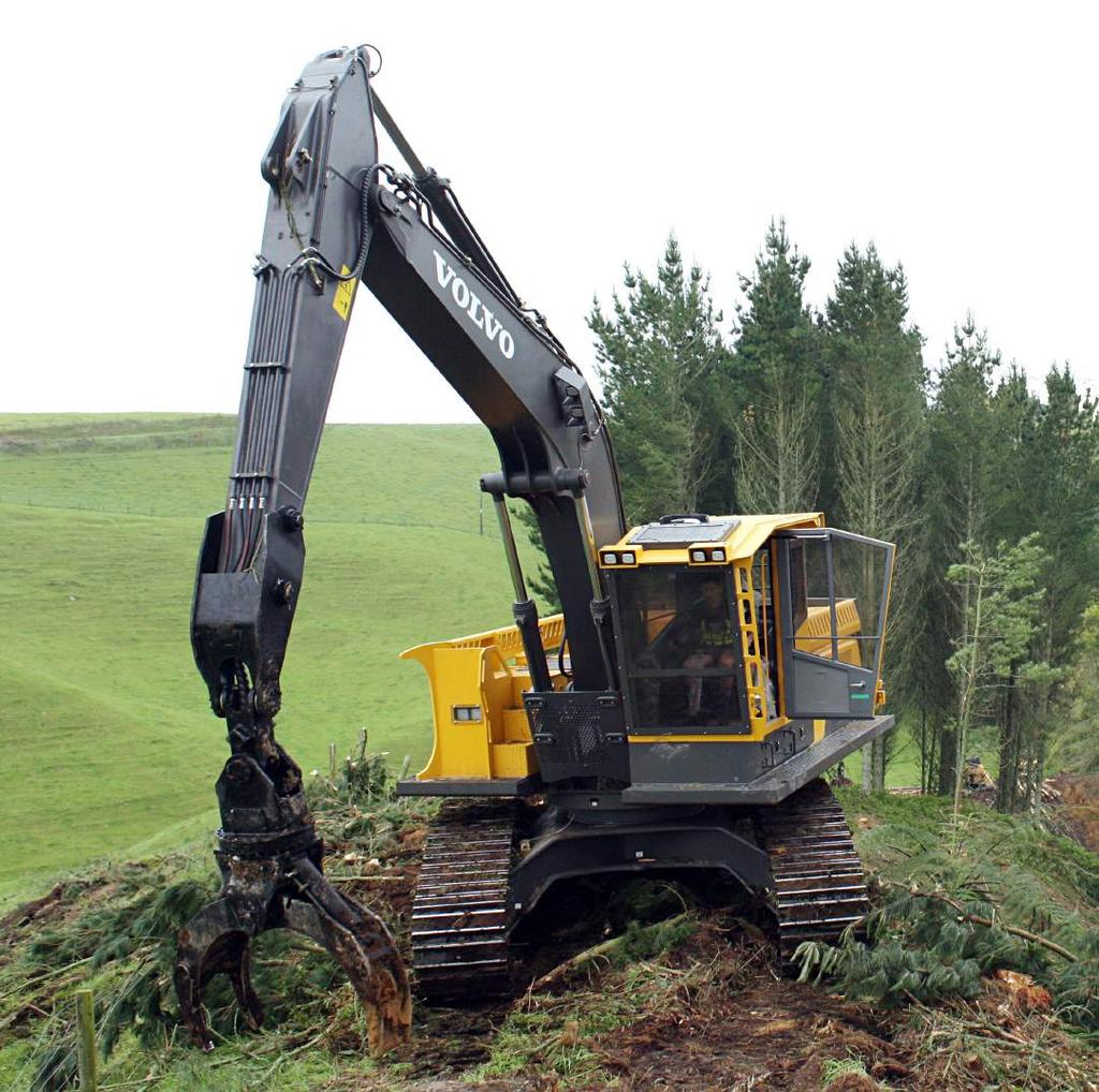 volvo tracked forestry carriers Built on extensive research by Volvo, visiting and consulting with many New Zealand Forestry contractors on their sites, Volvo have established what is required to