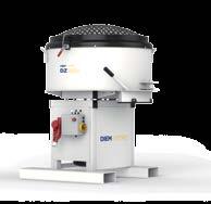Our mixers are high-powered, and in addition the mobile model is optionally available with a 7.50 kw or 9.00 kw motor.