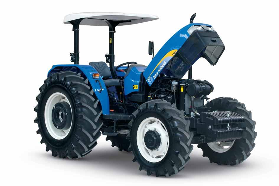 MORE POWER, LESS FUEL, LESS NOISE TD Straddle tractors are powered by Tier 2, water-cooled, 3 & 4 cylinder diesel engines from 59hp to 98hp.