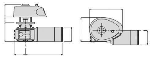 MOLINETES-CADENAS / Windlasses-Chains MOLINETE «DYNAMIC» WINDLASS Molinete eléctrico vertical. Para embarcaciones de 6 a 8 mts. Base de aluminio anodizado y cubierta de policarbonato blanco.