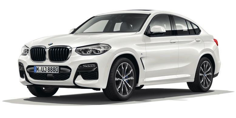 M Sport Highlights In addition / replacement to Sport models 19" M light alloy Double-spoke style 698 M wheels with run-flat tyres, Bicolour Ferric Grey Kidney grille, Chrome with Black,