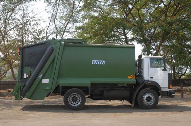 The details given are guidelines and are for illustration purpose only.) GARBAGE COMPACTOR Capacity 14 cu.