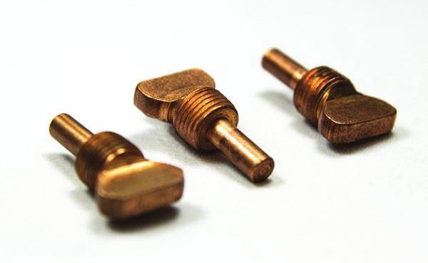 Specs: 1/8 NPT, unfinished steel with black handle COPPER CORROSION INDICATORS Assess the condition of internal surfaces made from bronze or brass with these Copper Corrosion