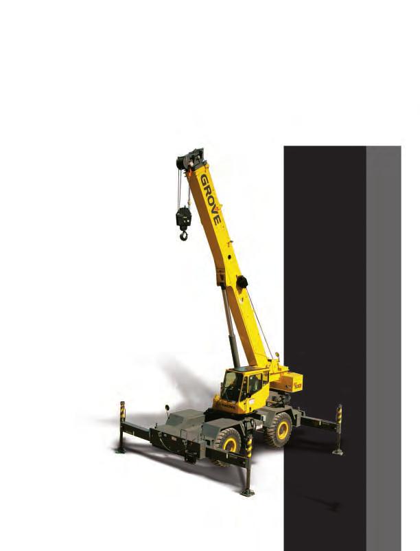 RT5E product guide contents Features 2 features ton ( mt) capacity 29-95 ft. (8.8-29 m) 4-section full power boom 26- ft. (7.9-13.7 m) telescopic swingaway extension Max main boom tip height of 2.