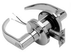 GRADE ELECTRIFIED CYLINDRICAL & UNIT LOCKS LAK Function: Specifications: Features: Locked on the outside only.