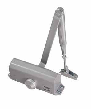 Link arm door closers CT550 The CT550 is a door closer that offers good performance in a compact size. It can drive doors from size 2 to 3.
