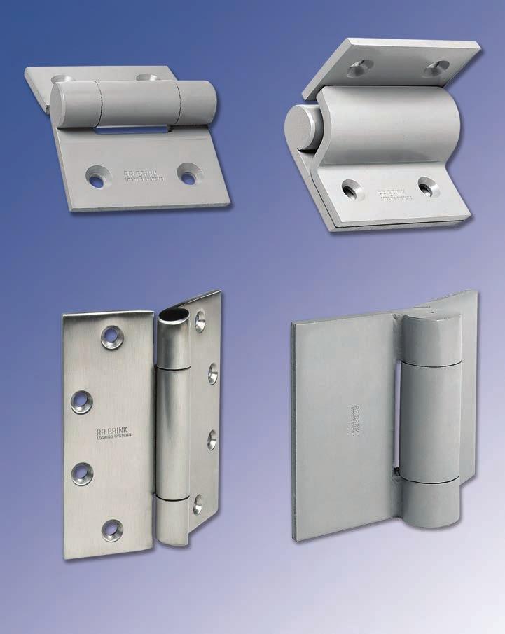 Heavy-Gauge, Detention Grade Hinges #3 ccess Panel Hinge pplication and Features Use with electrical and mechanical system access panels or other small doors. Fabricated from cold rolled steel.