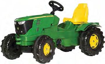 Deere Dealers 164(l) x 53(w) x 76(h) cm Realistic wheels and adjustable seat and pedal