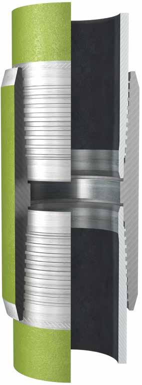 Wedge 563 Tubing main attributes size availability 2 3/8" TO 7" (*) features % ratings in tension and compression provided by the dovetail threads % collapse rated thread seal created by full form