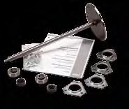 Kit(s) provide convenient, secure access to radiator for cleaning * Hand Rail kit part number 82797037