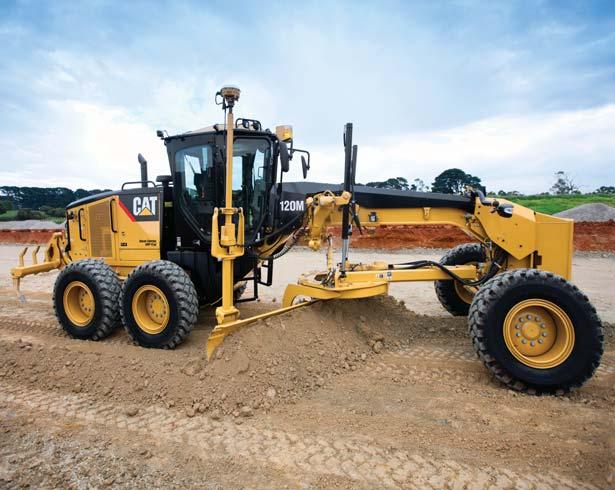 120M/ 120M AWD Motor Graders The Cat M Series Motor Grader has become the industry standard in operational efficiency and overall productivity.